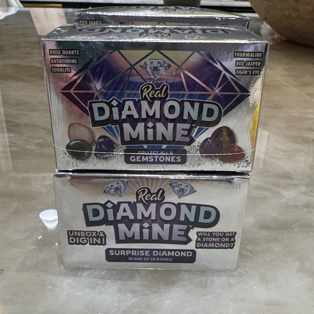 Real Diamond Mine Gemstone Dig Kit